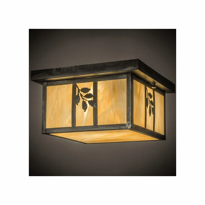 Meyda Custom 165191 Hyde Park Sprig Rustic Bai Verd Overhead Lighting