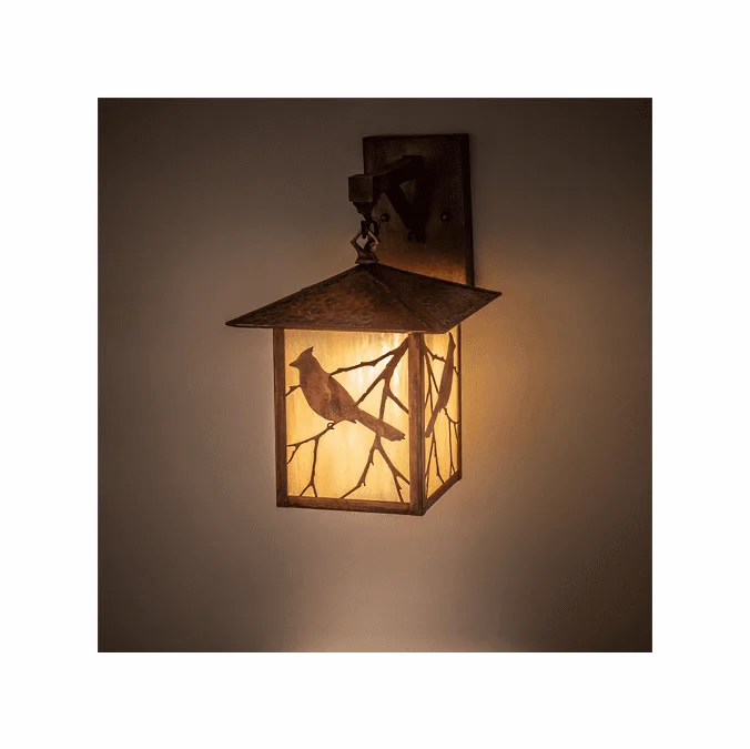 Meyda Custom 210355 Seneca Rustic Vintage Copper Sconce Lighting