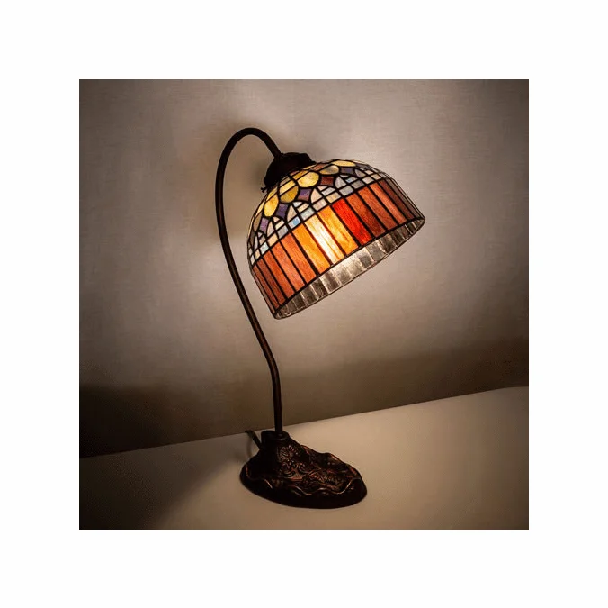 Meyda Custom 247797 Tiffany Candice Tiffany Mahogany Bronze Craft Lamp