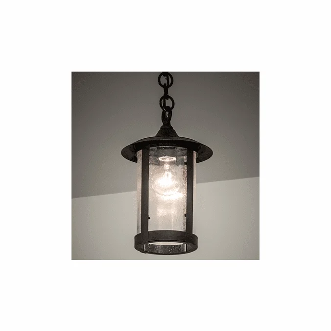 Meyda Custom 252342 Fulton Wrought Iron Mini Hanging Lamp