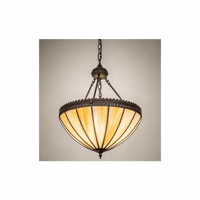 Meyda Custom 253987 Gothic Traditional Dark Roast Pendant Light
