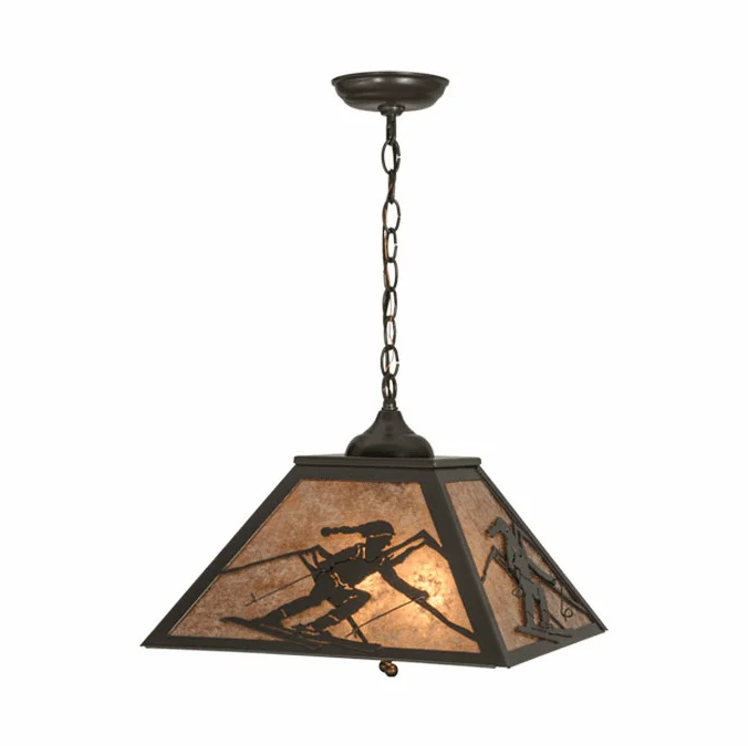 Meyda Custom 74104 Alpine Rustic Timeless Bronze Drop Ceiling Lighting