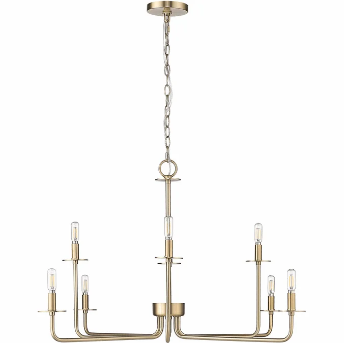 Millennium 12508-MG Marceline Modern Modern Gold Lighting Chandelier