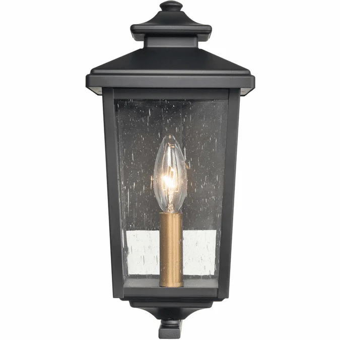 Millennium 4641-PBK Eldrick Powder Coated Black Exterior Light Sconce