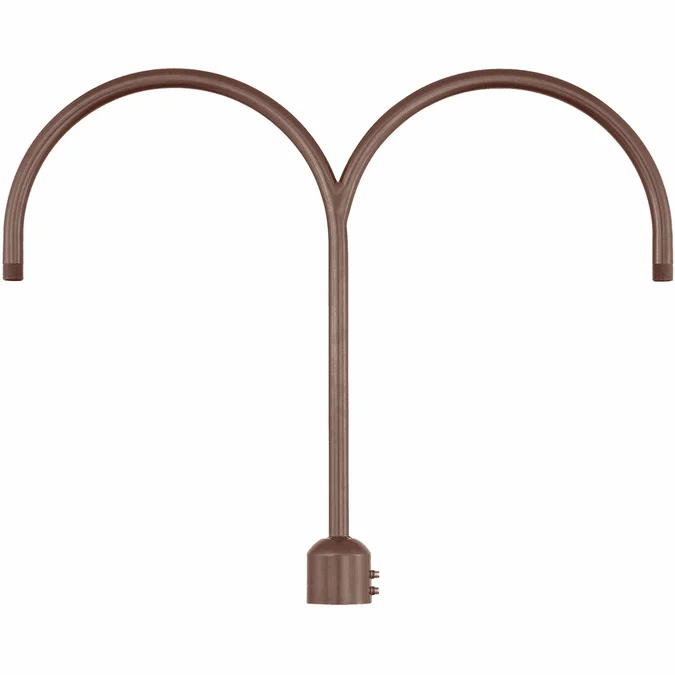 Millennium RPAD-ABR R Series Vintage Architectural Bronze Outdoor Post Adapter