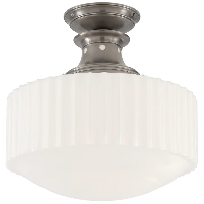 Milton Road One Light Flush Mount
