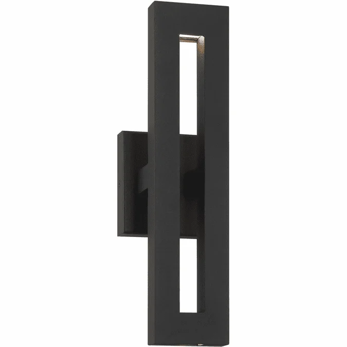 Minka Lavery 73370-66-L Paddock Contemporary Sand Coal LED Outdoor Pendant Lighting Fixture