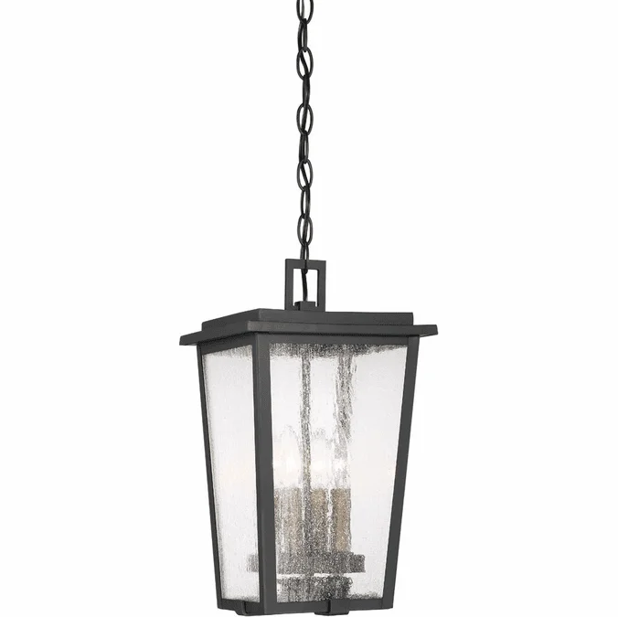 Minka Lavery The Great Outdoors 72754-66G Cantebury Coal with Gold Outdoor Hanging Pendant Light