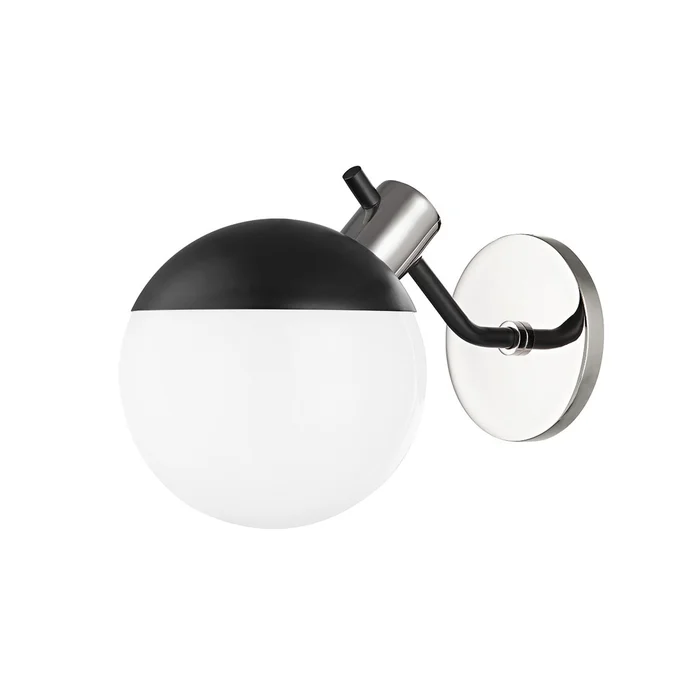 Miranda LED Wall Sconce in Polished Nickel/Soft Black (428|H573101-PN/SBK)