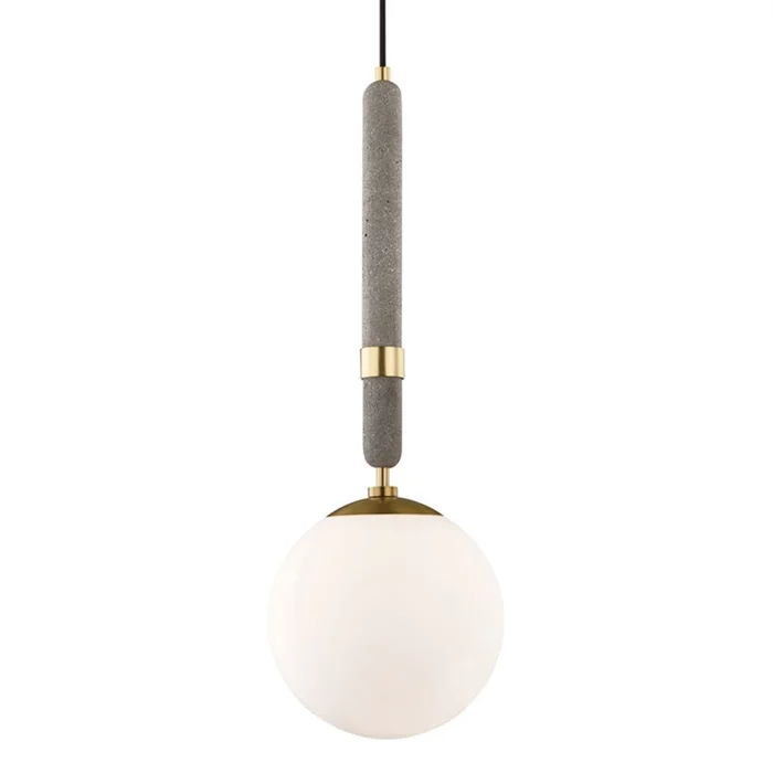 Mitzi Brielle 1-LT Large Pendant – Aged Brass – H289701L-AGB