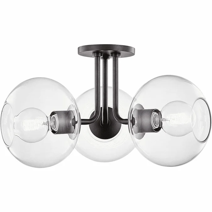 Mitzi H270603-OB Margot Modern Old Bronze Ceiling Light Fixture