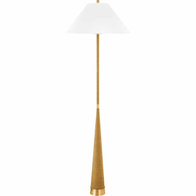 Mitzi HL804401-AGB Indie Aged Brass Floor Lighting
