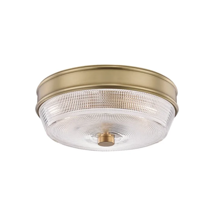 Mitzi Lacey 2-LT Flush Mount – Aged Brass – H309501-AGB