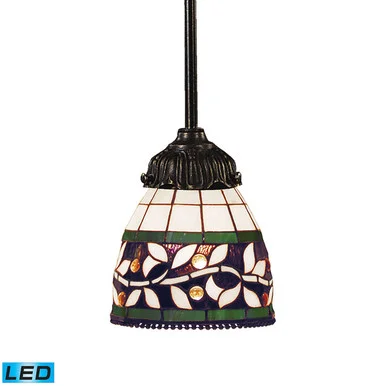 Mix-N-Match LED Mini Pendant in Tiffany Bronze (45|078-TB-13-LED)