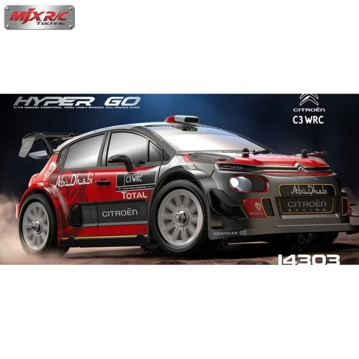 MJX Hyper Go 14303 Citroen RC Car 55km/h High Speed RC Drift Car 4WD Brushless