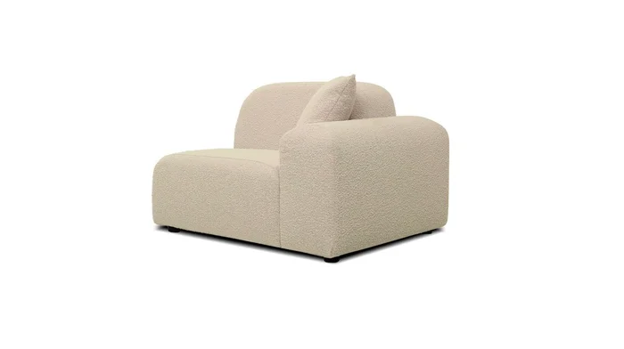 Mobital Arcos RAF Chair Frost Beige Teddy Fabric SEC-ARCO-FROB-RAF
