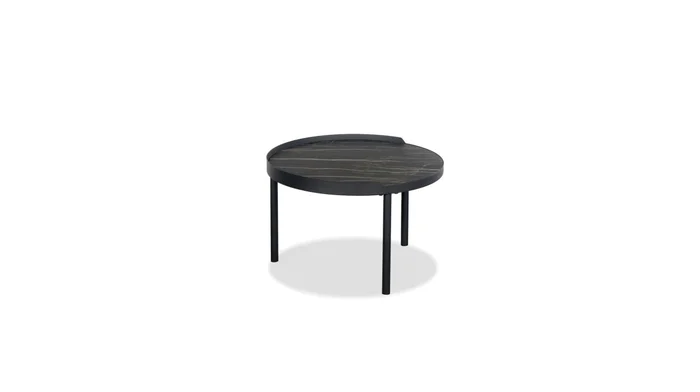 Mobital Coast Small Coffee Table Noir Desir Ceramic Top WCO-COAS-NODE-SMALL