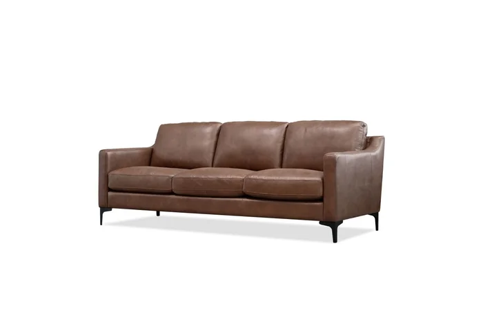 Mobital Cuff Sofa Chocolate Brown Leather SOF-CUFF-CHBR-