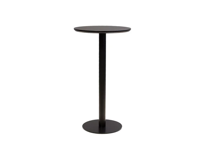 Mobital Halfpint Round Bar Table Black DTB-HPIN-BLAC-ROUND