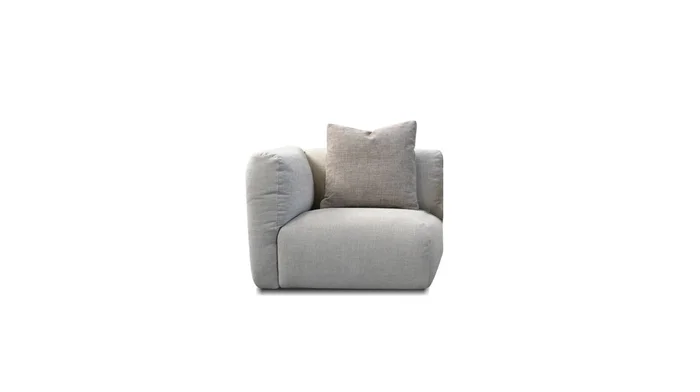 Mobital Maarten LAF Desert Taupe Tweed Fabric SEC-MAAR-DETA-LAF