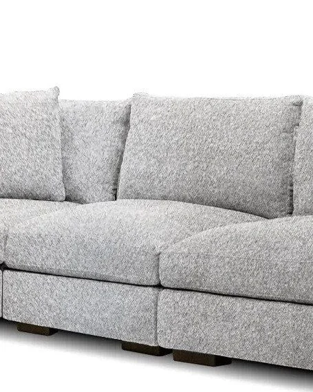 Mobital Onza Armless Oat Tweed Fabric SEC-ONZA-OATT-ARMLE