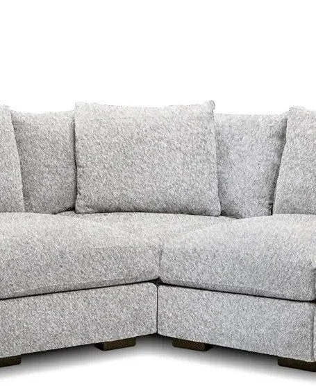 Mobital Onza Corner Oat Tweed Fabric SEC-ONZA-OATT-CORNE