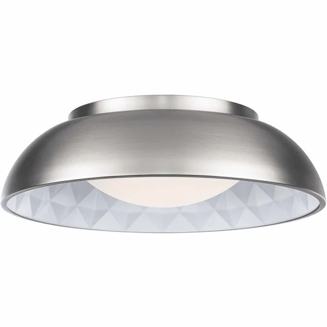 Modern Forms FM-78118-BN Prisma Modern Brushed Nickel LED Ceiling Light Fixture