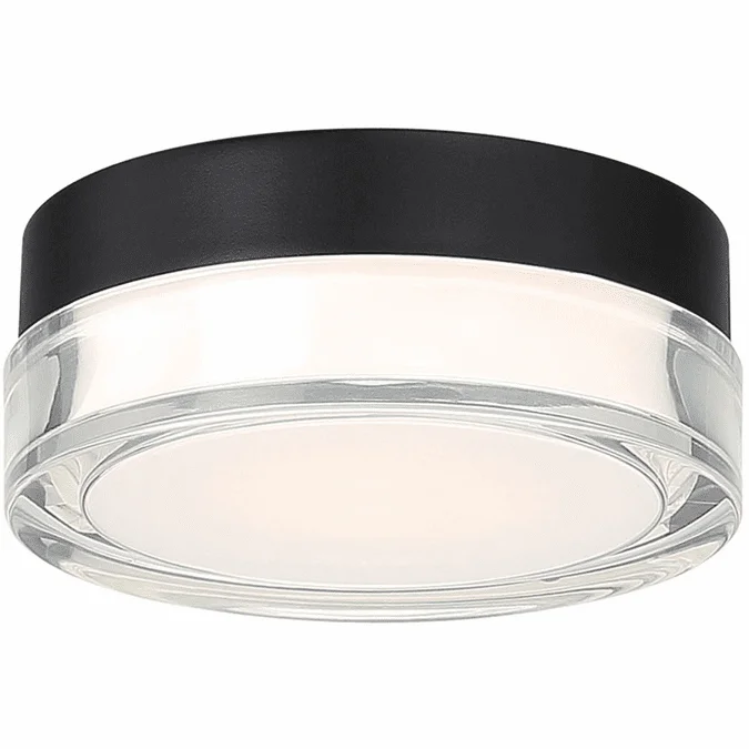 Modern Forms FM-W44806-BK Pi Contemporary Black LED 6.25″ Ceiling Light Fixture