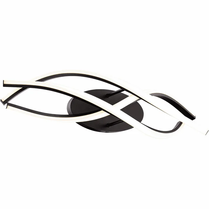 Modern Forms WS-58329-BK Lior Modern Black LED Lighting For Bathroom