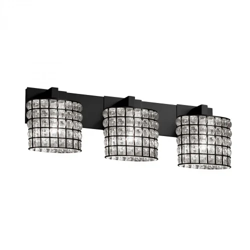 Modular 3-Light LED Bath Bar (254|WGL-8923-30-GRCB-MBLK-LED3-2100)