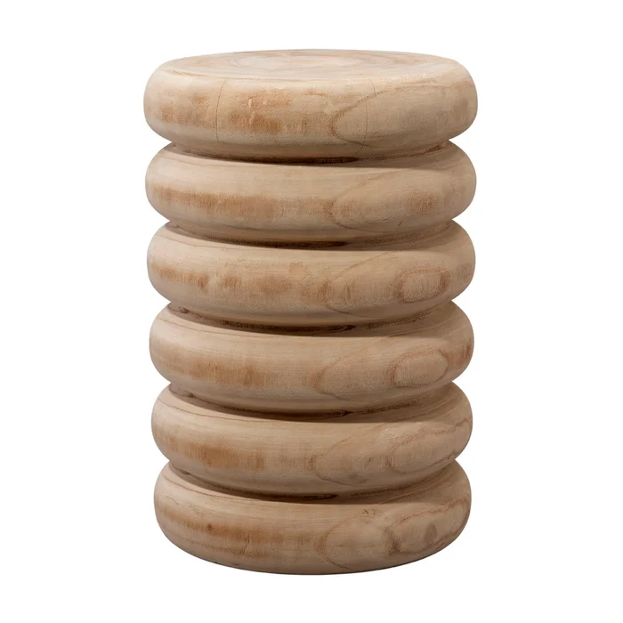 mojave wood side table