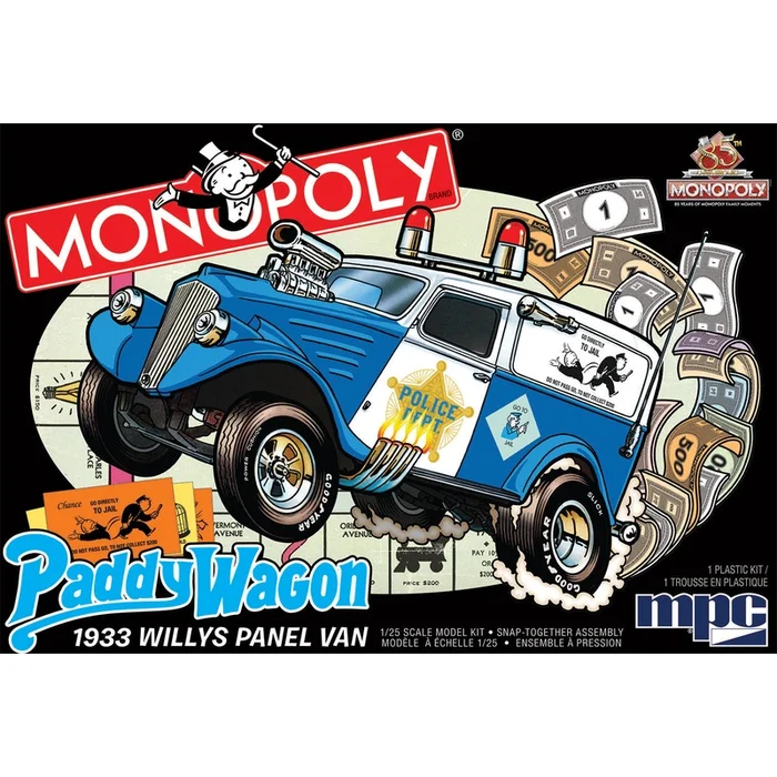 MPC 1933 Willys Panel Paddy Wagon Monopoly 2T 1:25 – MPC924