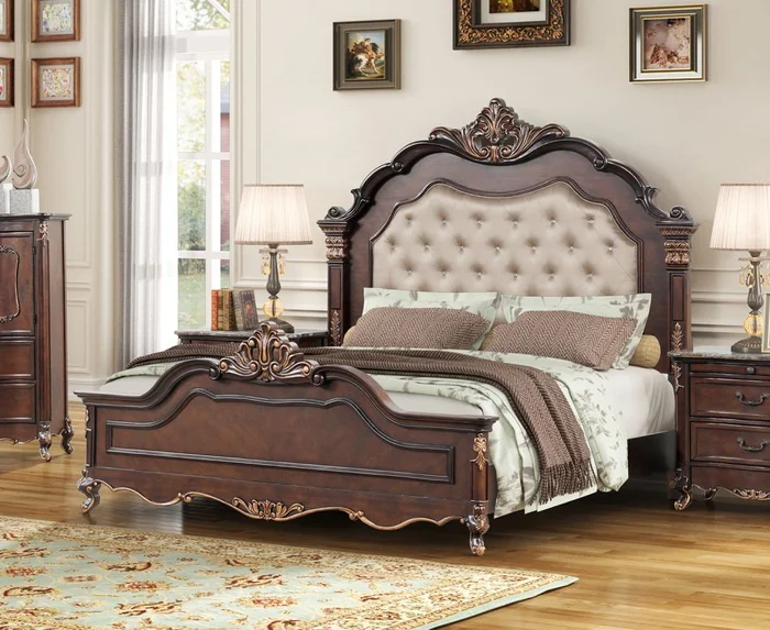 New Classic Constantine King Panel Bed in Cherry PROMO