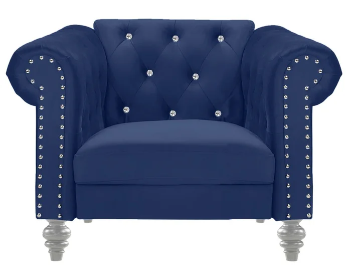 New Classic Emma Chair in Blue Crystal UKD13-10-BLUC PROMO