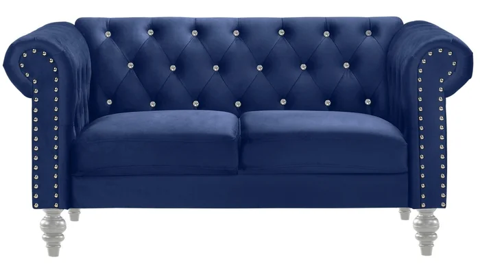New Classic Emma Loveseat in Blue Crystal UKD13-20-BLUC PROMO