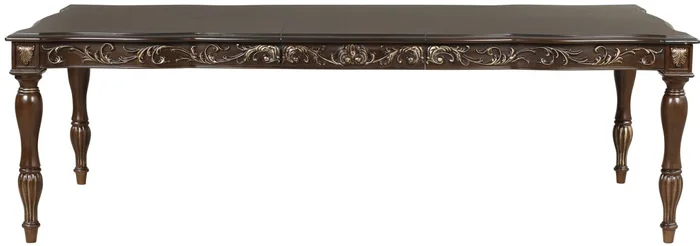 New Classic Furniture Maximus Dining Table in Brown D1754-10 PROMO