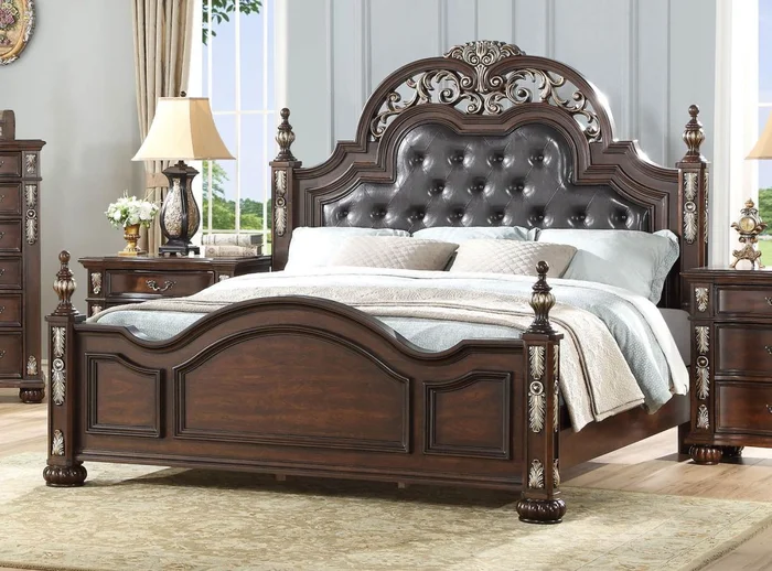 New Classic Maximus King Panel Bed in Madeira CLEARANCE PROMO