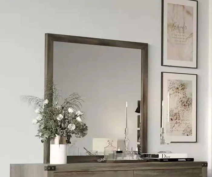 New Classic Misty Lodge Mirror in Gray B6303-060 PROMO