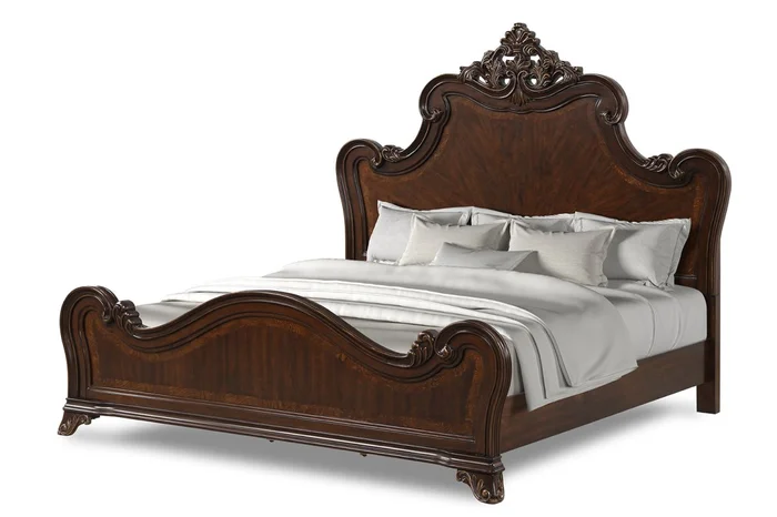 New Classic Montecito King Panel Bed in Cherry PROMO