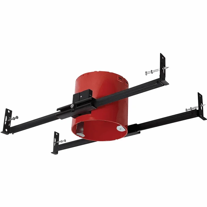 Nora NFJB-R4S 4” IC Air-Tight Contemporary Red 4” IC Air-Tight Junction Box Recessed Recessed Can Housing