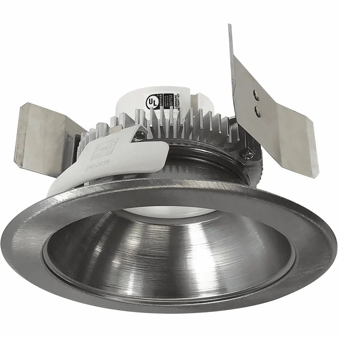 Nora NLCBC2-551TWNN/10 Cobalt Modern Natural Metal LED 5″ Click Round Retrofit Reflector Down Lighting Insert