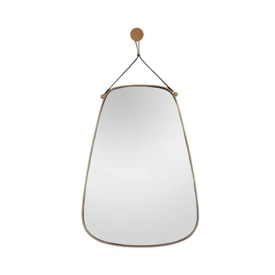 Norissa Mirror in Antique Brass (314|4678)