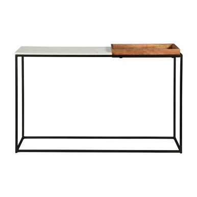 Norman Console Table in White (45|S0895-9389)