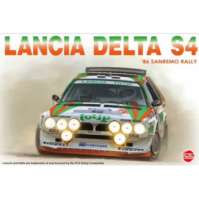 NUNU Lancia Delta S4 1986 Sanremo Rally 1:24 – NU-24005