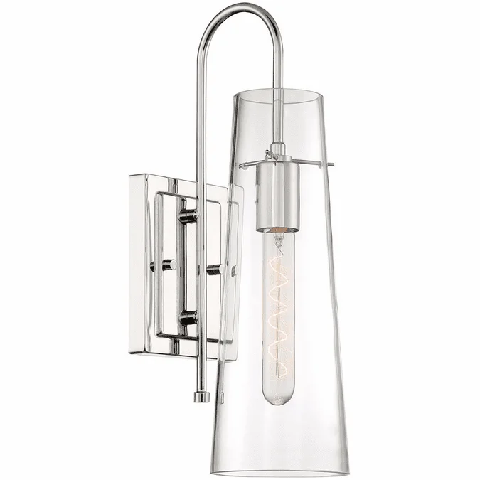 Nuvo 60-6869 Alondra Modern Polished Nickel Lighting Sconce
