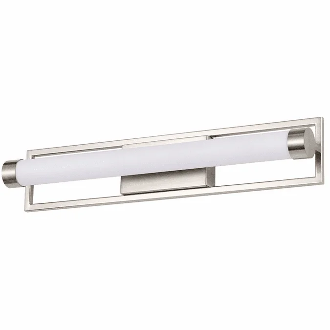 Nuvo 62/1542 Canal Contemporary Brushed Nickel LED 24″ Bathroom Light
