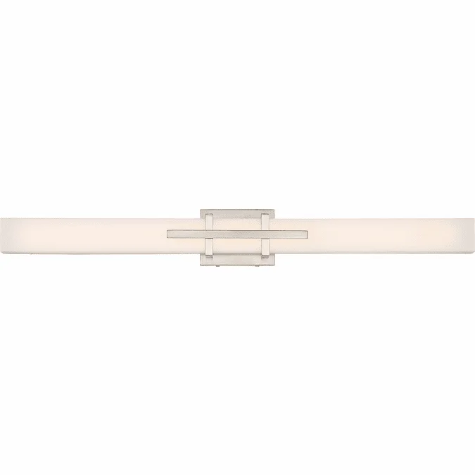 Nuvo 62-875 Grill Contemporary Polished Nickel LED Bathroom Light Fixture