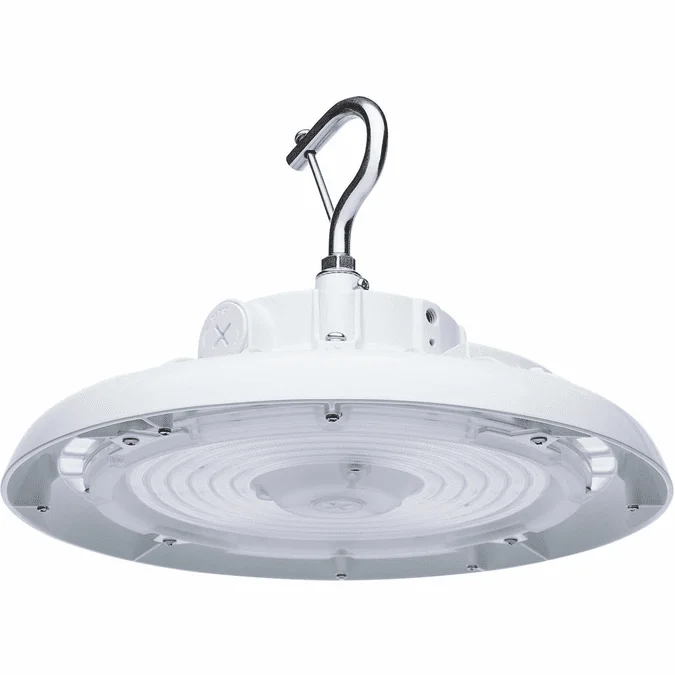 Nuvo 65/812 UFO Contemporary White LED Hi-Bay Ceiling Light Fixture