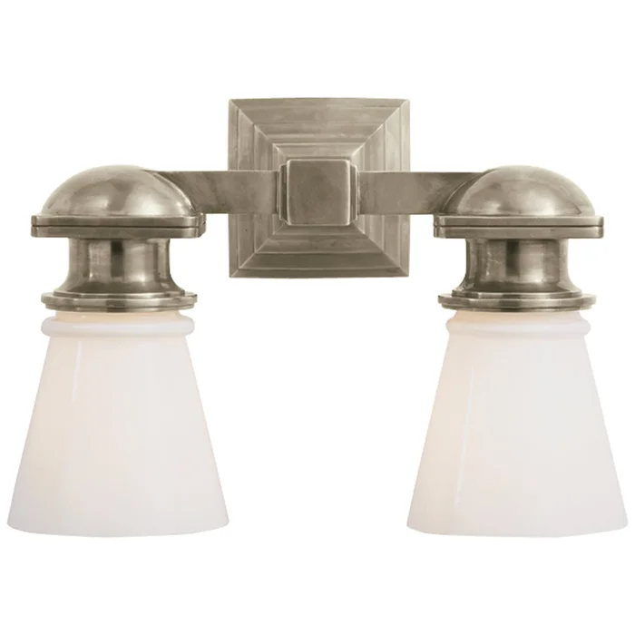 Ny Subway Two Light Wall Sconce