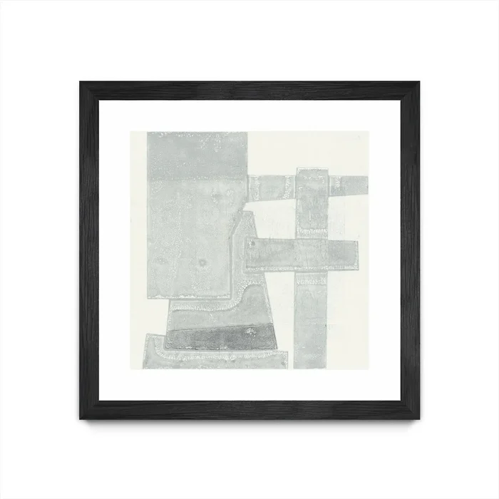 Orien Matted and Framed Black 30×30 Wall Art|uvre dart murale encadre noire et mate Orien 30×30